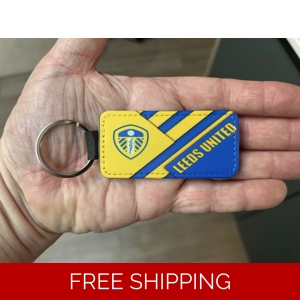 Leeds Utd Keyring **FREE UK SHIPPING**